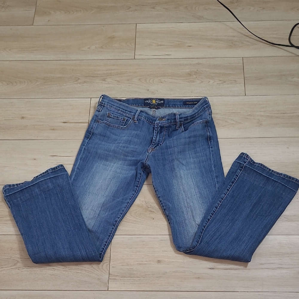 Lucky Brand Classic Blue Straight Leg Jeans Mens 10/30